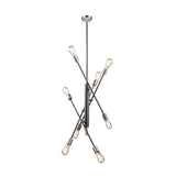 Truro Pendant - Black & Brushed Nickel / 33.00