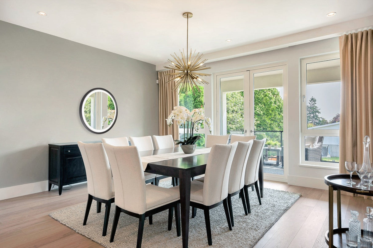 Sunburst Starburst Chandelier