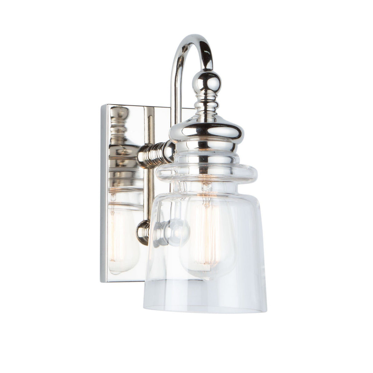 Castara Wall Sconce - Polished Nickel
