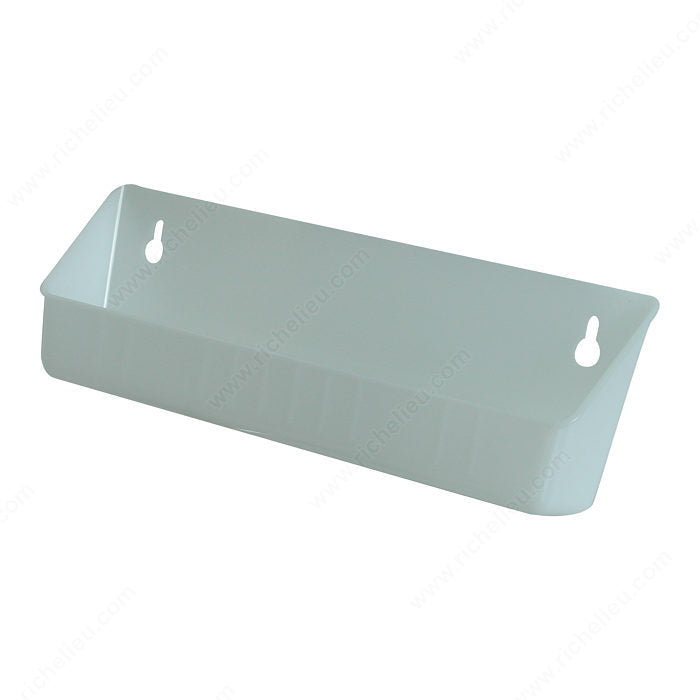 Richelieu 65721130 Rev-A-Shelf molded Trays, White, 11 in, 3 13/16 in, 11 1/4 in, Yes, Yes