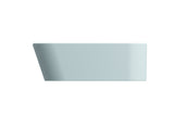 BOCCHI 1074-029-0126 Firenze Vessel Fireclay 19.75 in. 1-Hole  in Matte Ice Blue