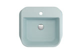 BOCCHI 1074-029-0126 Firenze Vessel Fireclay 19.75 in. 1-Hole  in Matte Ice Blue