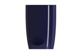 BOCCHI 1075-010-0125 Etna Monoblock Pedestal Sink Fireclay 33.75 in. with Matching Drain Cover in Sapphire Blue