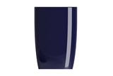 BOCCHI 1075-010-0125 Etna Monoblock Pedestal Sink Fireclay 33.75 in. with Matching Drain Cover in Sapphire Blue