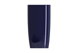 BOCCHI 1075-010-0125 Etna Monoblock Pedestal Sink Fireclay 33.75 in. with Matching Drain Cover in Sapphire Blue