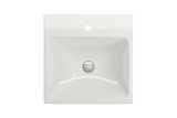 BOCCHI 1076-001-0126 Scala Arch Wall-Mounted Sink Fireclay 19 in. 1-Hole in White