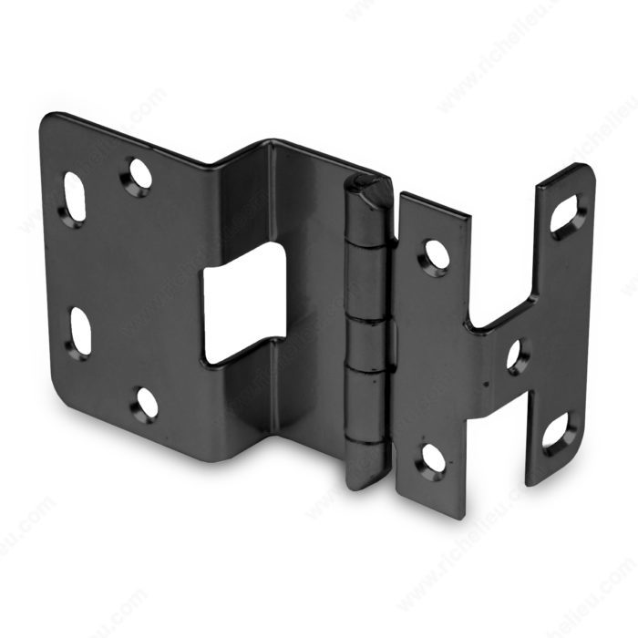 RPC BP9137690 Five Knuckle Institutional Hinge 376 Series - 13/16" x 3/4", Black, Steel, #8 (Included)
