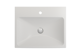 BOCCHI 1077-002-0126 Scala Arch Wall-Mounted Sink Fireclay 23.75 in. 1-Hole in Matte White