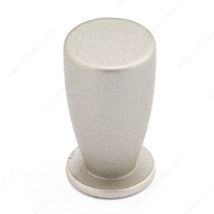 Richelieu BP20712900 Modern Metal Knob - 2071, Matte Black