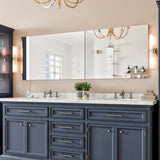 Eviva Sleek 72" x 30" Rectangular Frameless Mirror