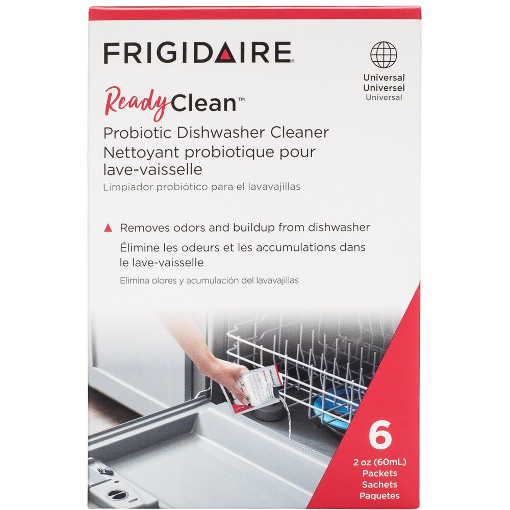 Frig Prts & Acc 10FFPROD02 FRIGIDAIRE PROBIOTIC DISHWASHER CLEANER, 6 PACK