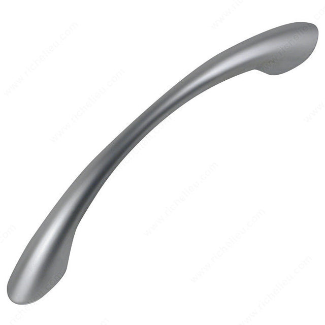 Richelieu BP65017174 Modern Metal Pull - 6501, Matte Chrome, Zamak, 8/32 in (Included)
