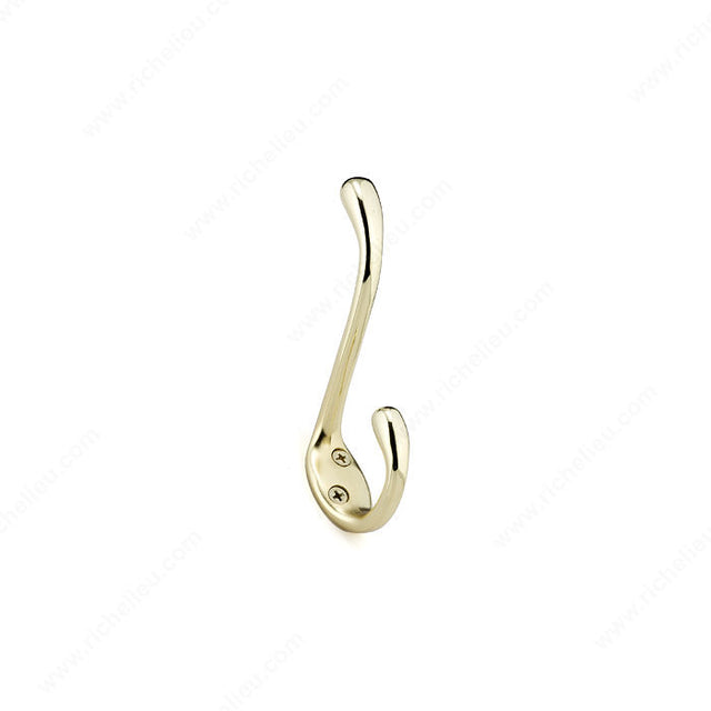 Richelieu BP6513130 4-1/2 in Utility Hook - 6513, Brass
