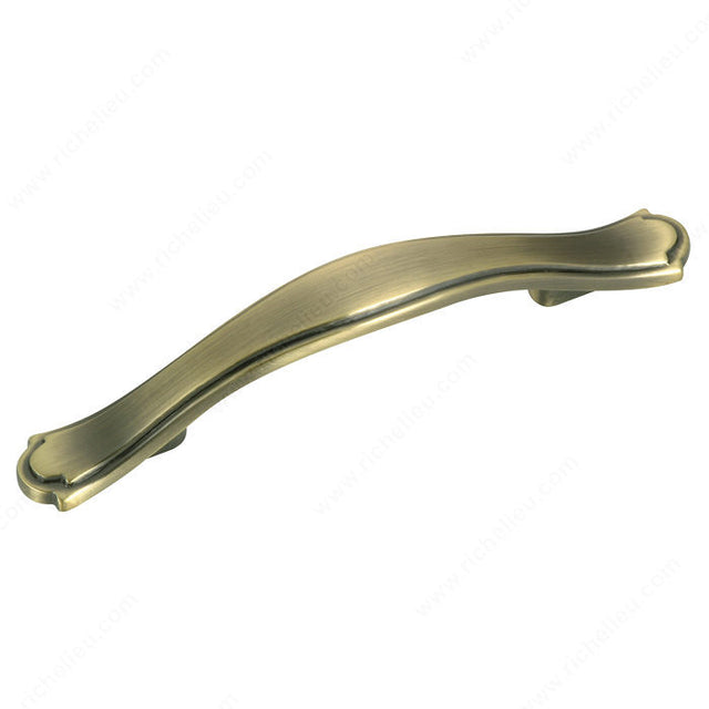 Richelieu BP36716BAE Traditional Metal Pull - 3671, Brushed Antique English