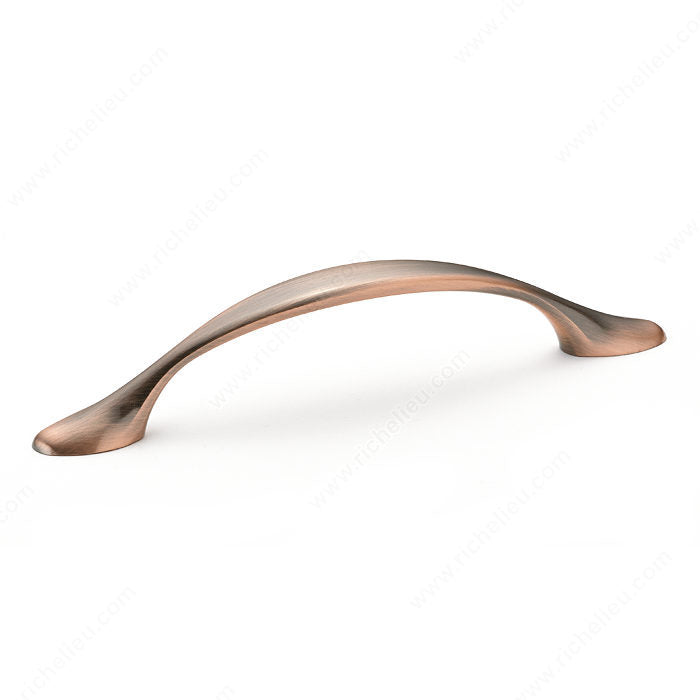 Richelieu BP7814193 Traditional Metal Pull - 7814, Antique Copper, 8/32 in (Included)