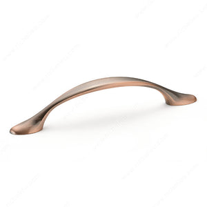 Richelieu BP7814193 Traditional Metal Pull - 7814, Antique Copper, 8/32 in (Included)