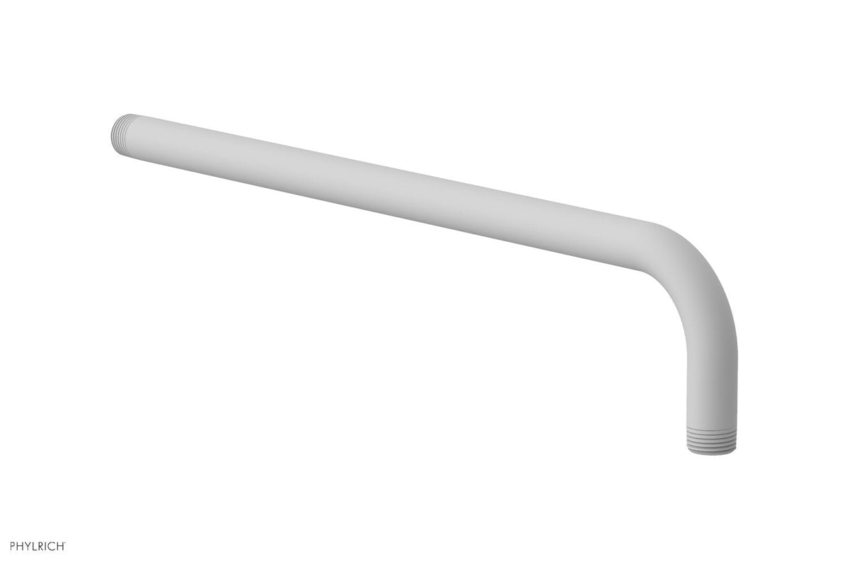 Phylrich 11023-050 90° Angle 16" Shower Arm 11023 - Satin White