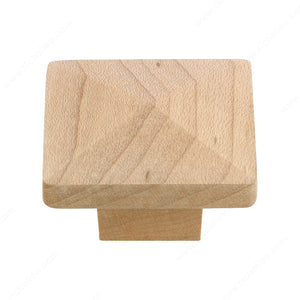 Richelieu BP115150 Eclectic Maple Wood Knob - 115