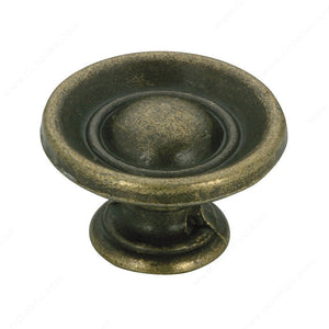 Richelieu BP3713AE Traditional Metal Knob - 3713