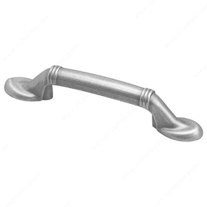 Richelieu BP5183195 Traditional Metal Pull - 5183, Brushed Nickel