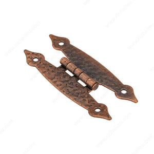 Onward BP2053M41 "H" Hinge for Inset Doors, Antique Copper, M41