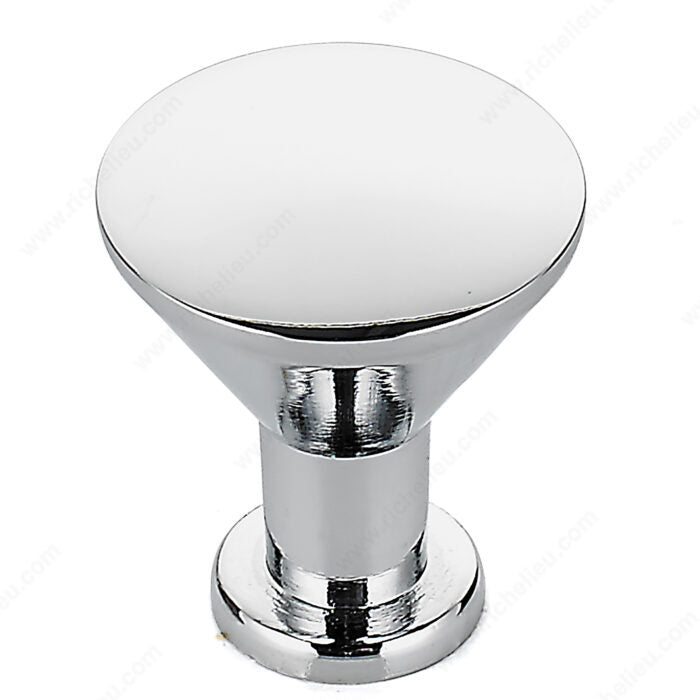 Richelieu BP842195 Modern Metal Knob - 842, Brushed Nickel