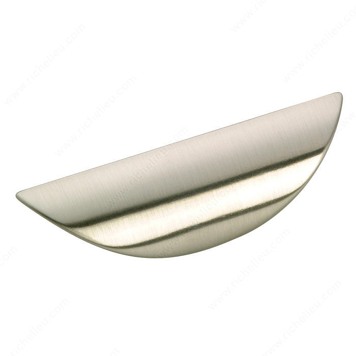 Richelieu BP426195 Modern Metal Pull - 426, Brushed Nickel, 1 1/4 in, 3 7/16 in