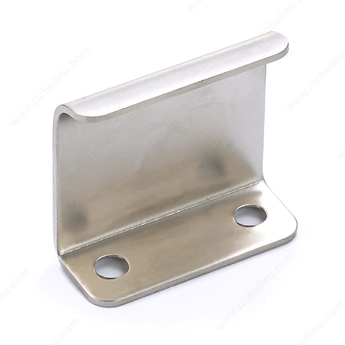 Richelieu 39660195 Modern Metal Edge Pull - 3966, Brushed Nickel