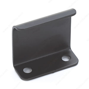 Richelieu 39660900 Modern Metal Edge Pull - 3966, Matte Black