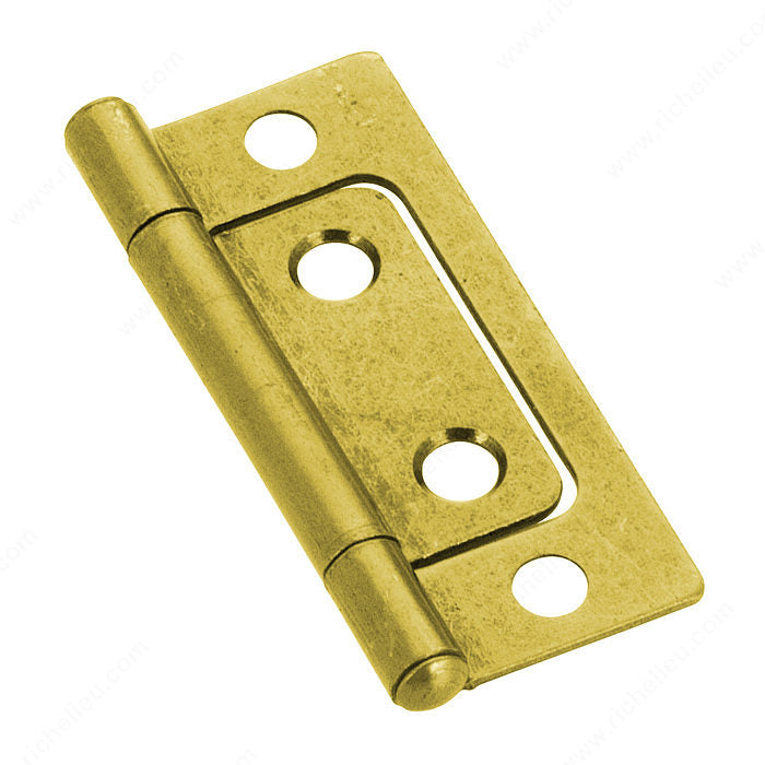 Richelieu BP2050130 Classic Metal Bifold Hinge - 2050, Brass, 130, Yellows & Brass