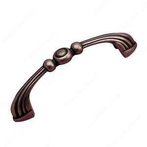 Richelieu BP67296138 Traditional Metal Pull - 6729, Spotted Bronze