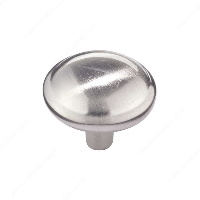 Richelieu BP0218195 Traditional Metal Knob - 2181, Brushed Nickel