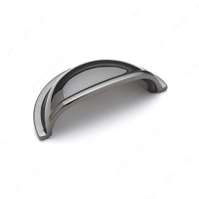 Richelieu BP3038891 Traditional Brass Cup Pull - 3038, Black Nickel