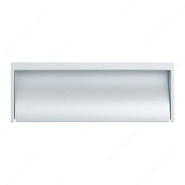 Richelieu 616800128174 Modern Recessed Metal Pull - 6168