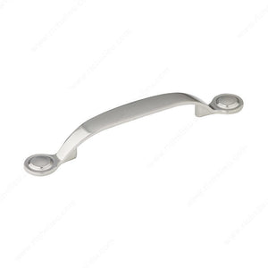 Richelieu BP288996195 Traditional Metal Pull - 2889, Brushed Nickel, 8/32 in (Included)
