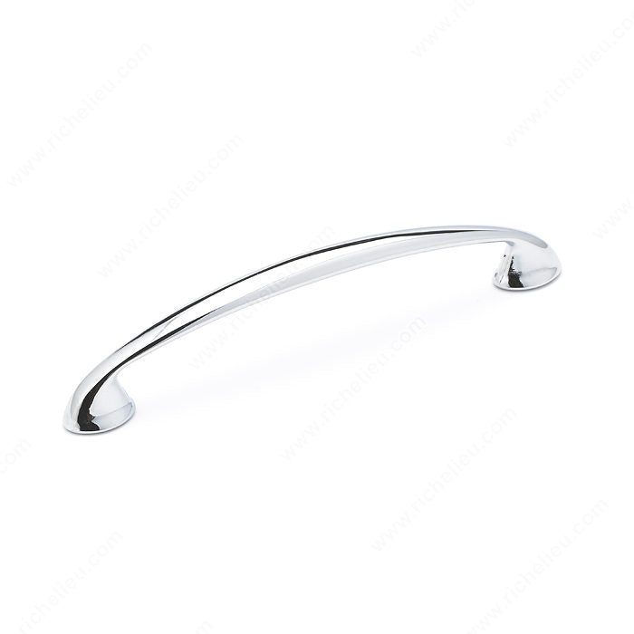 Richelieu BP41296140 Modern Metal Pull - 4129, Chrome
