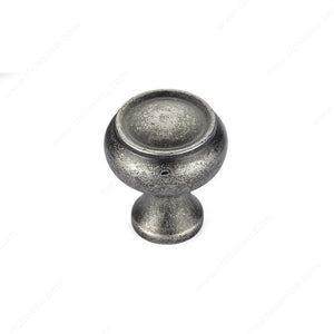 Richelieu BP5120530142 Traditional Metal Knob - 5120, Pewter