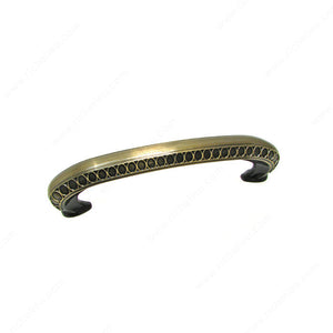 Richelieu BP80977AE Traditional Metal Pull - 8097, Antique English