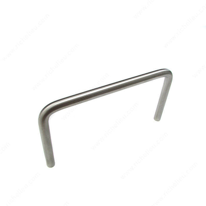 Richelieu 0141128170 Functional Stainless Steel Pull - 0141, Stainless Steel, ADA
