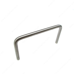 Richelieu 0141128170 Functional Stainless Steel Pull - 0141, Stainless Steel, ADA