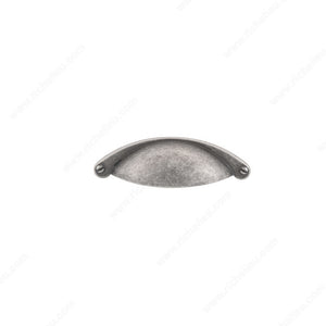 Richelieu BP30342142 Traditional Metal Pull - 3034, Pewter