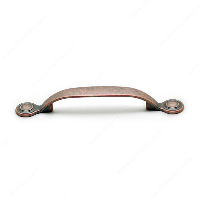 Richelieu BP288996193 Traditional Metal Pull - 2889, Antique Copper, 8/32 in (Included)