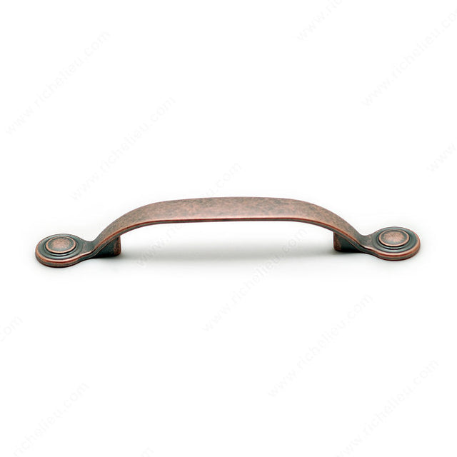 Richelieu BP288996193 Traditional Metal Pull - 2889, Antique Copper, 8/32 in (Included)