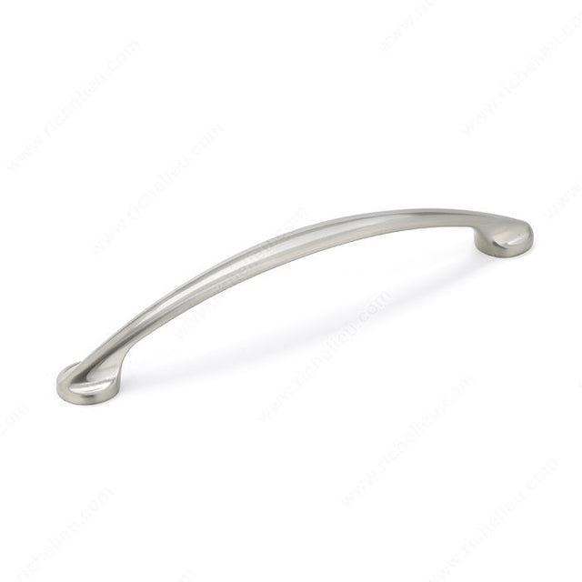 Richelieu BP8290596195 Modern Metal Pull - 8290, Brushed Nickel, 3 25/32 in, 4 7/8 in
