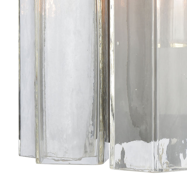 Elk 11160/1 Cubic Glass 12'' High 1-Light Sconce - Oil Rubbed Bronze