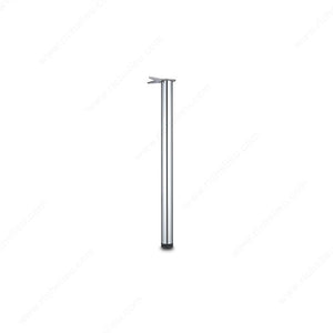 Richelieu 61587090 870 mm (34-1/4'') - Adjustable Table Leg - 6158, Black