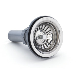 KINDRED 1135-CS Stainless Strainer Assembly in Clam Shell Packaging In Stainless Steel