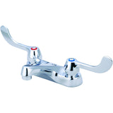 Central Brass 1137-AELS Two Handle Lavatory Faucet in Polished Chrome