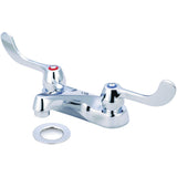 Central Brass 1137-DAELS Two Handle Lavatory Faucet in Polished Chrome