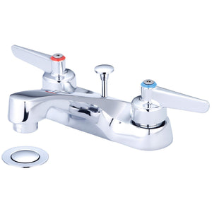 Central Brass 81137-DLE Two Handle Lavatory Faucet in Polished Chrome